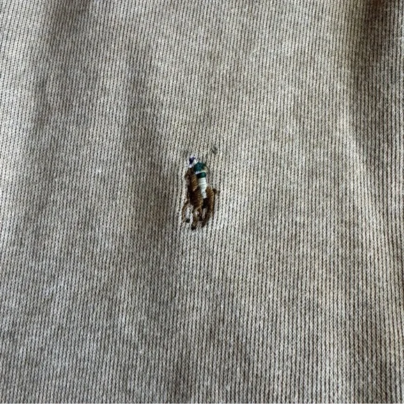 Polo Ralph Lauren Estate Rib 1/4 Zip, Beige Sand, Size L - Picture 2 of 9